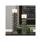 19413 Rickma Silver Candleholder by Uttermost,,