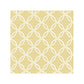 Sample 3122-11003 Flora and Fauna Quelala Yellow Ring Ogee by Chesapeake Wallpaper
