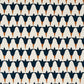 Buy 179822 Tulip Hand Block Midnight and Copper by Schumacher Fabric