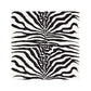 Sample 16366M-001 Zebra, Black - Scalamandre Fabric (SC 000116366M)