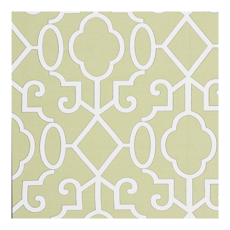 Sample 27012-005 Ming Fretwork, Pear by Scalamandre Fabric (SC 000527012)