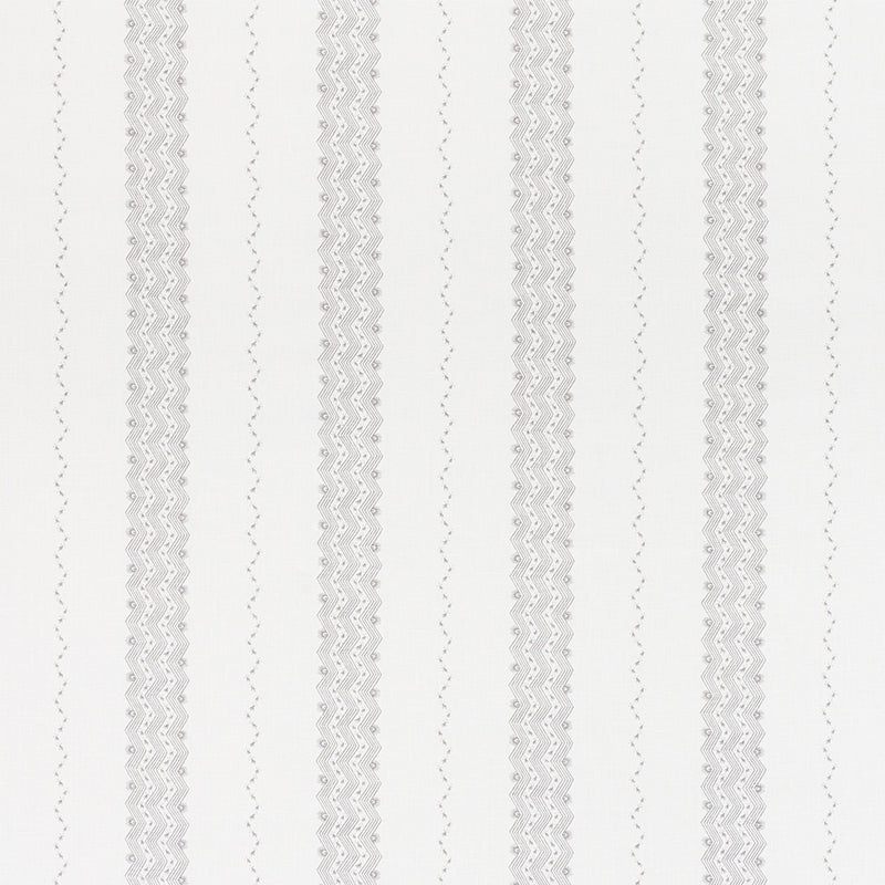 Purchase sample of 177701 Nauset Stripe, Grey by Schumacher Fabric