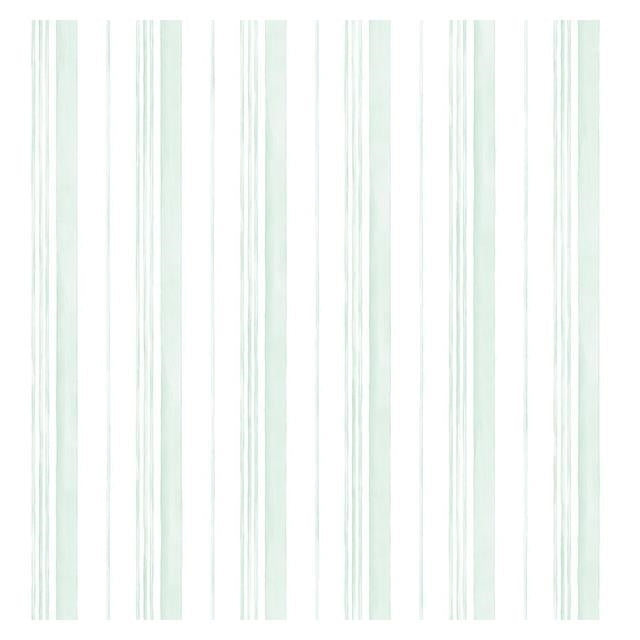Purchase AB42407 Abby Rose 3 Green Stripe Wallpaper by Norwall Wallpaper
