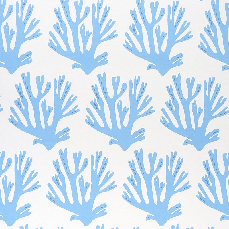 Looking for 5011201 Coral Blue Schumacher Wallpaper