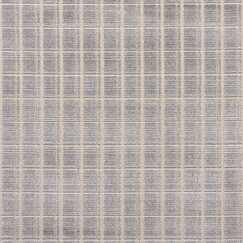 Purchase sample of 72762 Otto Velvet, Pewter by Schumacher Fabric