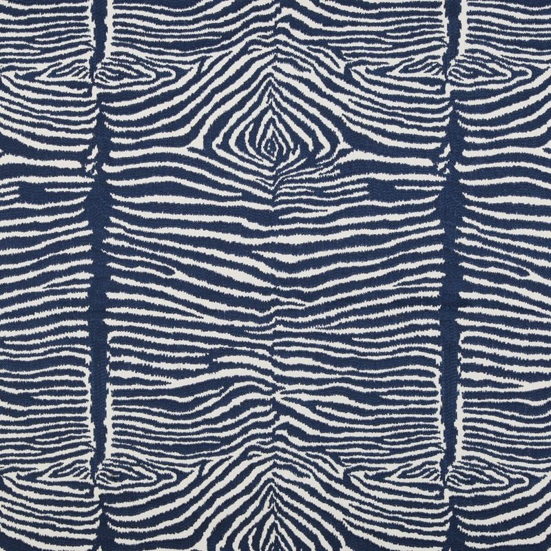 Find 8015172-50 Le Zebre Emb Navy Animal Skins by Brunschwig & Fils Fabric