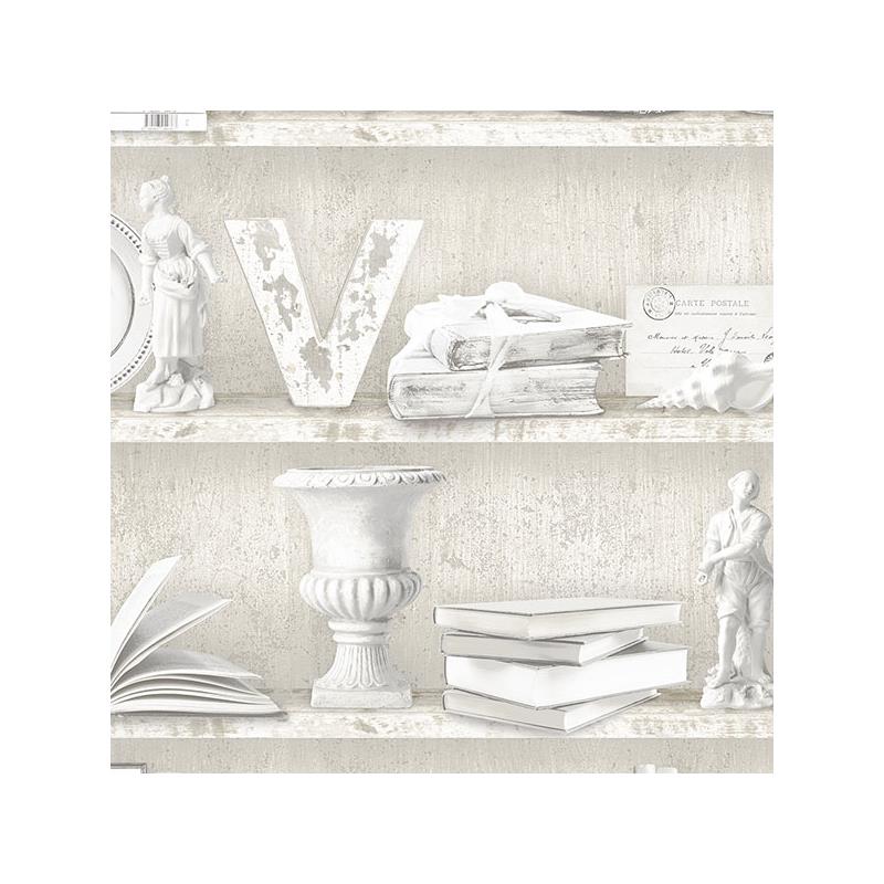 Sample FH37507 Farmhouse Living Curio Cabinet  Norwall Wallpaper