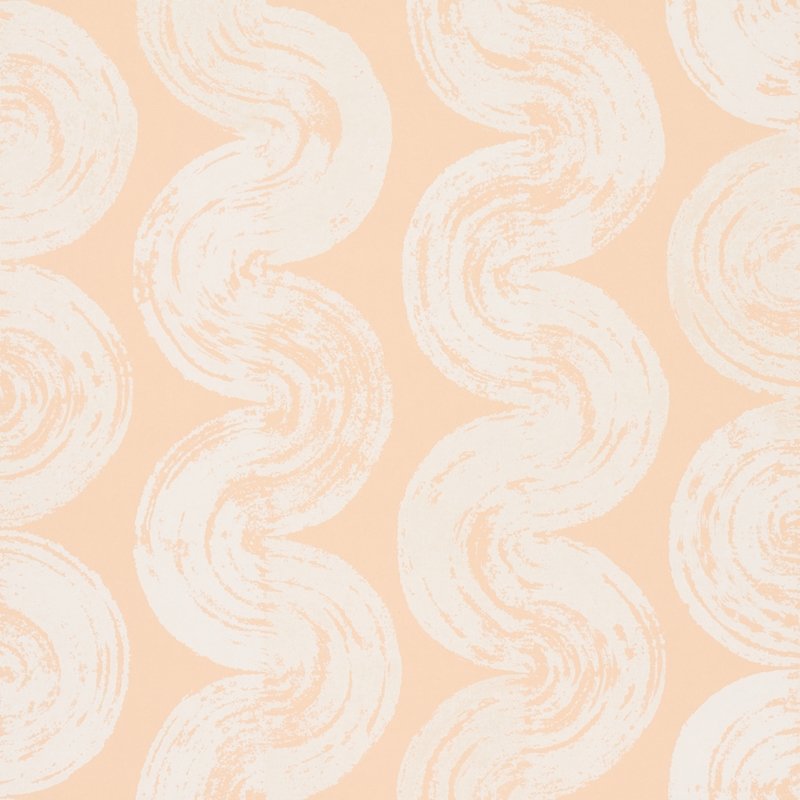Buy 5013673 1975 Light Peach Schumacher Wallcovering Wallpaper