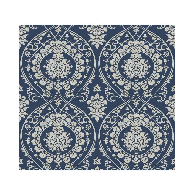 Sample DM4901 Damask Resource Library, Imperial by York Wallpaper