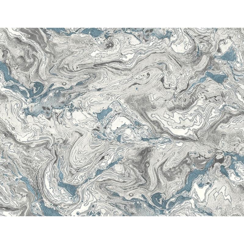 Sample LN21002 Luxe Haven, Faux Marble Lunar Rock and Cerulean Lillian August