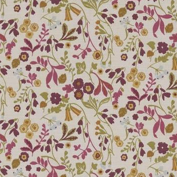 Looking F1312/05 Ashbee Botanical by Clarke And Clarke Fabric