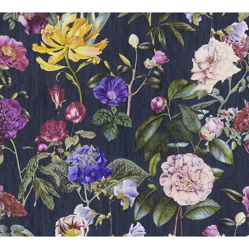 AS373364 AS Creation Aviva Multicolor English Garden Wallpaper by NuWallpaper