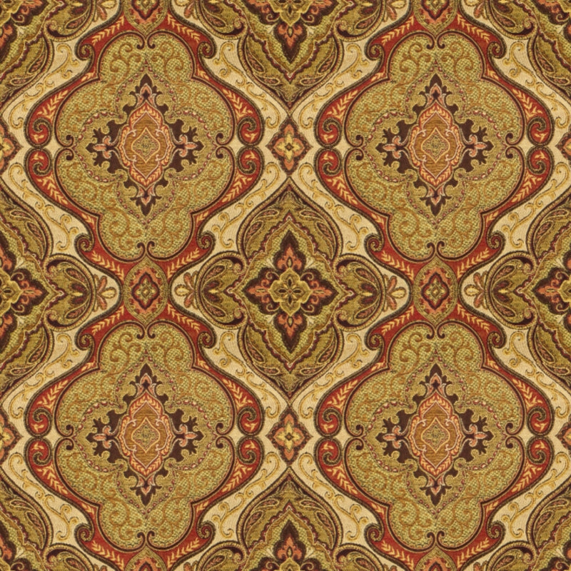 Sample JACQ-2 Sienna by Stout Fabric