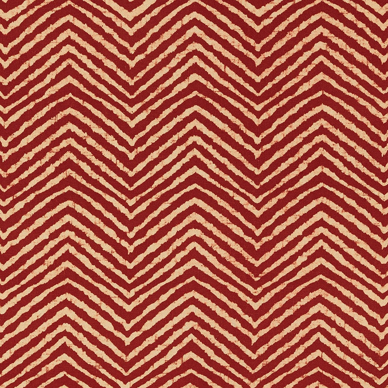 Purchase sample of 176330 Moka, Red by Schumacher Fabric