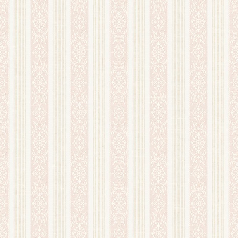 Sample FS50111 Spring Garden Traditional Stripe Wallquest