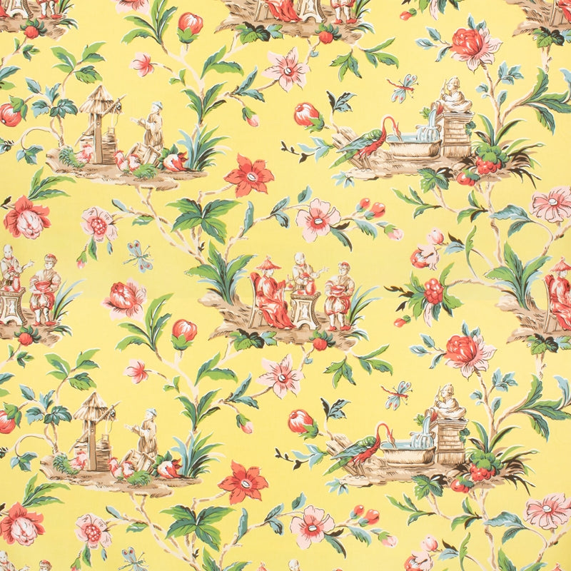Sample 7616-7 Imperial Fountain Vintage Bassett Mcnab By Bassett Mcnab Fabric