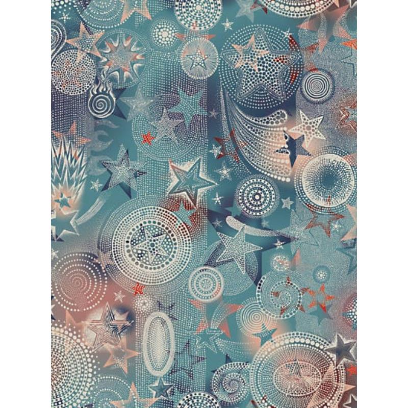 Sample WH000023332 Etoiles, Bleus by Jean Paul Gaultier Wallpaper