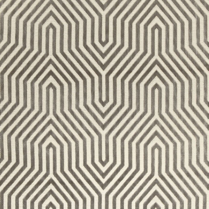 Purchase sample of 66190 Vanderbilt Velvet, Dove by Schumacher Fabric