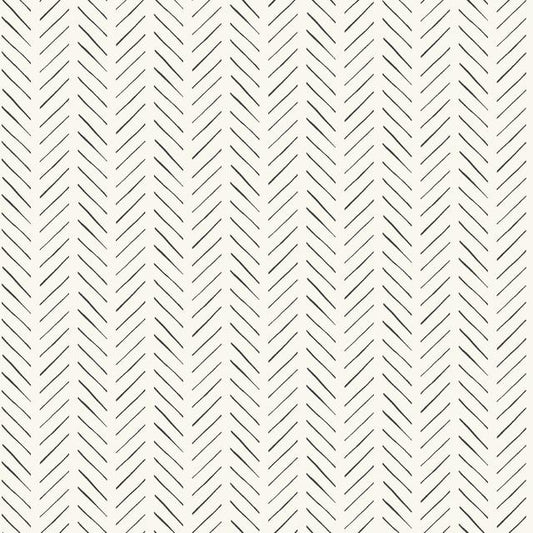 Order PSW1020RL Magnolia Home Vol. II Chevron Black Peel and Stick Wallpaper