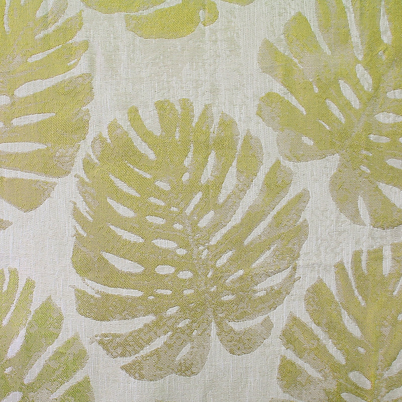Acquire A9 0003Palm Palm Leaves Lima Yellow by Aldeco Fabric