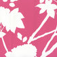 Sample 306187W Happy Garden Background, Magenta On White by Quadrille Wallpaper