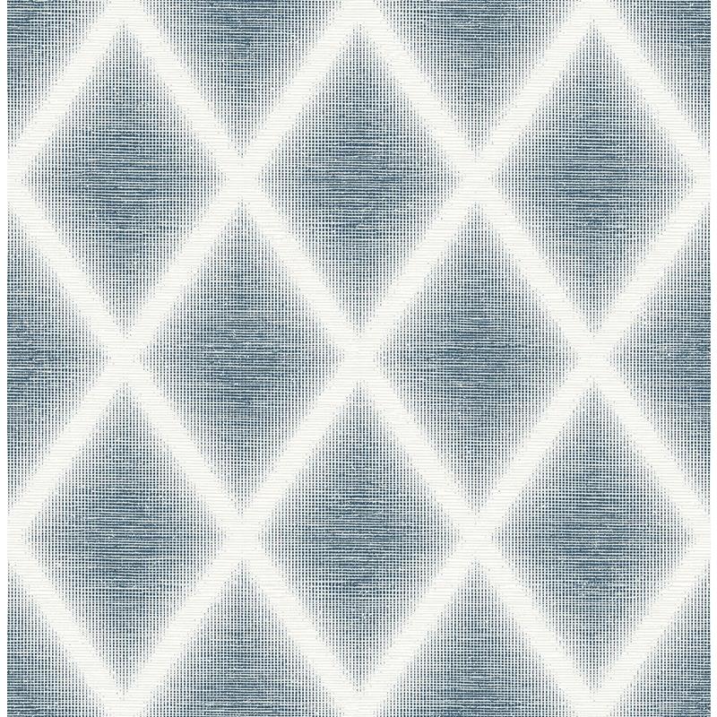 Sample 2889-25254 Plain, Simple, Useful, Kirana Blue Diamond by A-Street Prints Wallpaper