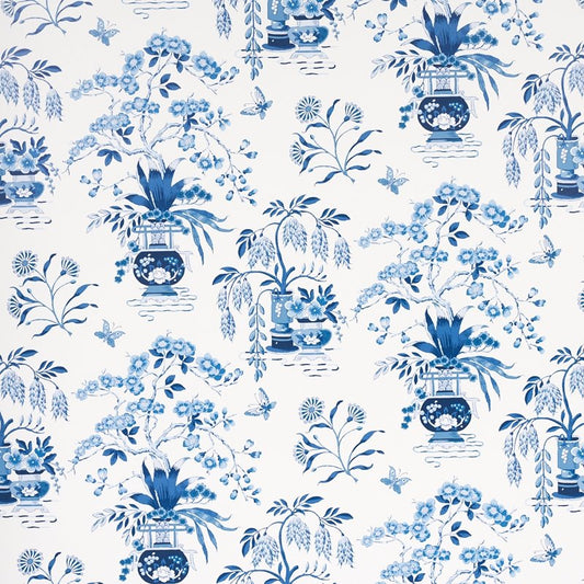 Order 5013580 Ming Vase Porcelain Schumacher Wallcovering Wallpaper
