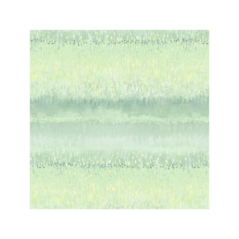 Sample FW36802 Fresh Watercolors, Yellow Monet Meadow Wallpaper in Greens Yellow by Norwall