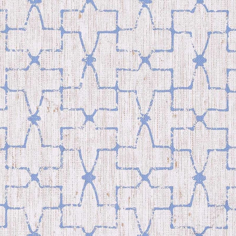 Purchase 7987 Vinyl Gateway China Blue Grasscloth by Phillip Jeffries Wallpaper