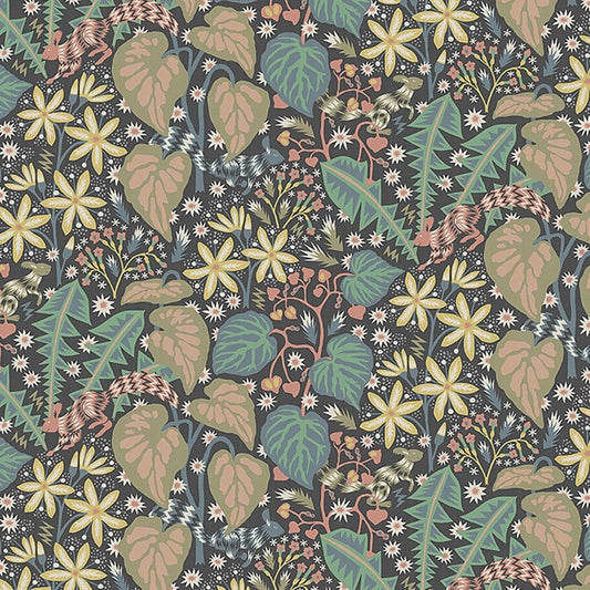 Looking 2094 Zingkorre Mural Midnight Multi by Borastapeter Wallpaper