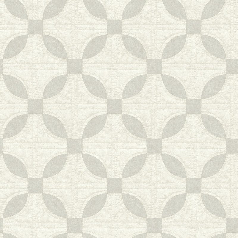 Shop 3115-12473 Farmhouse Justice Light Grey Quilt Grey by Chesapeake Wallpaper