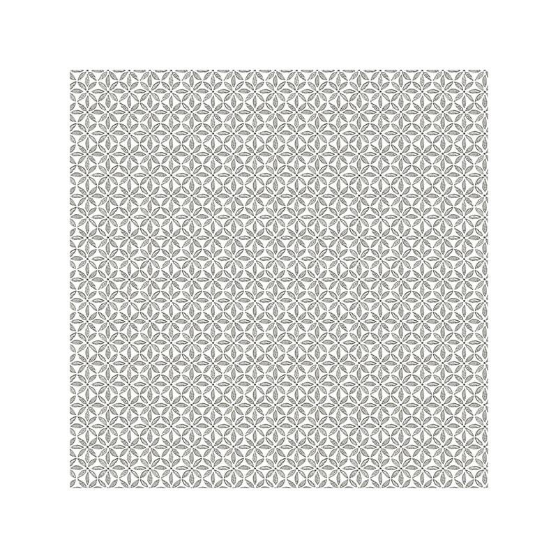 Sample 3122-10613 Flora and Fauna Jellia Charcoal Petal Geometric by Chesapeake Wallpaper