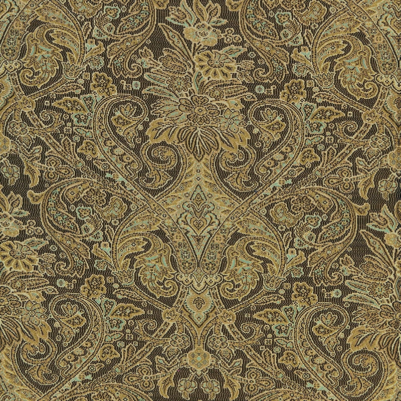 Purchase sample of 66710 Sinclair Wool Paisley, Java by Schumacher Fabric