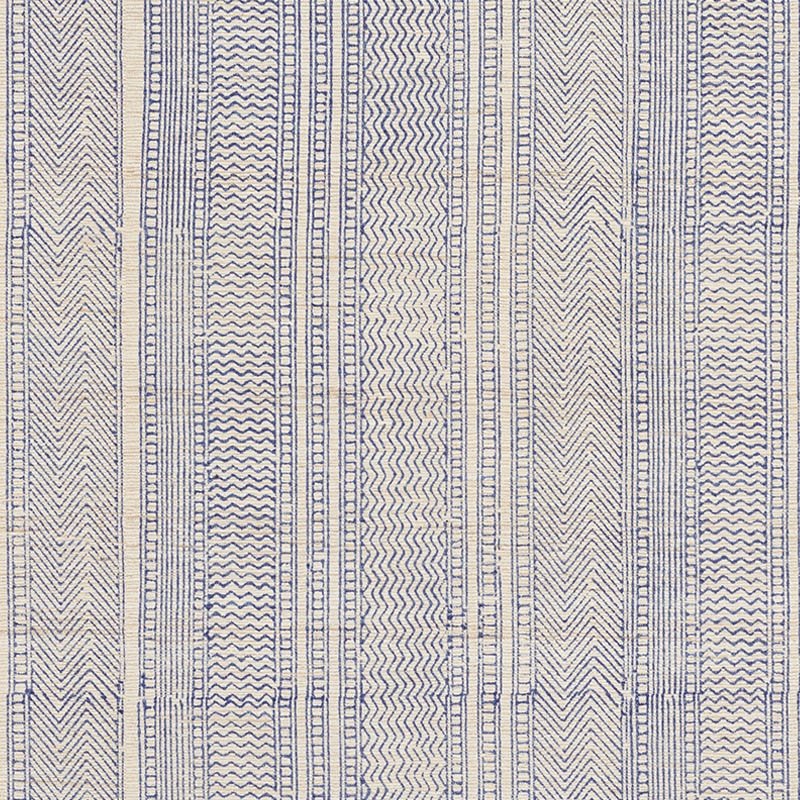 Purchase sample of 177181 Mohave, Indigo by Schumacher Fabric