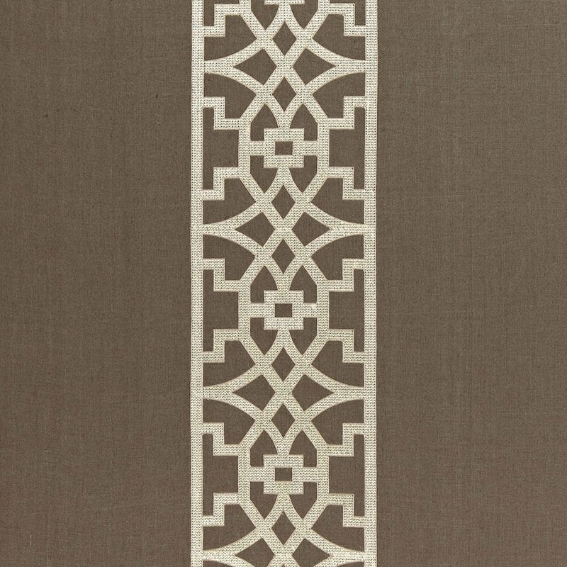 Purchase sample of 66182 Don'T Fret, Bittersweet by Schumacher Fabric