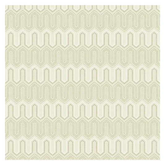 Purchase GX37615 Geometrix Green Zig Zag Wallpaper by Norwall Wallpaper