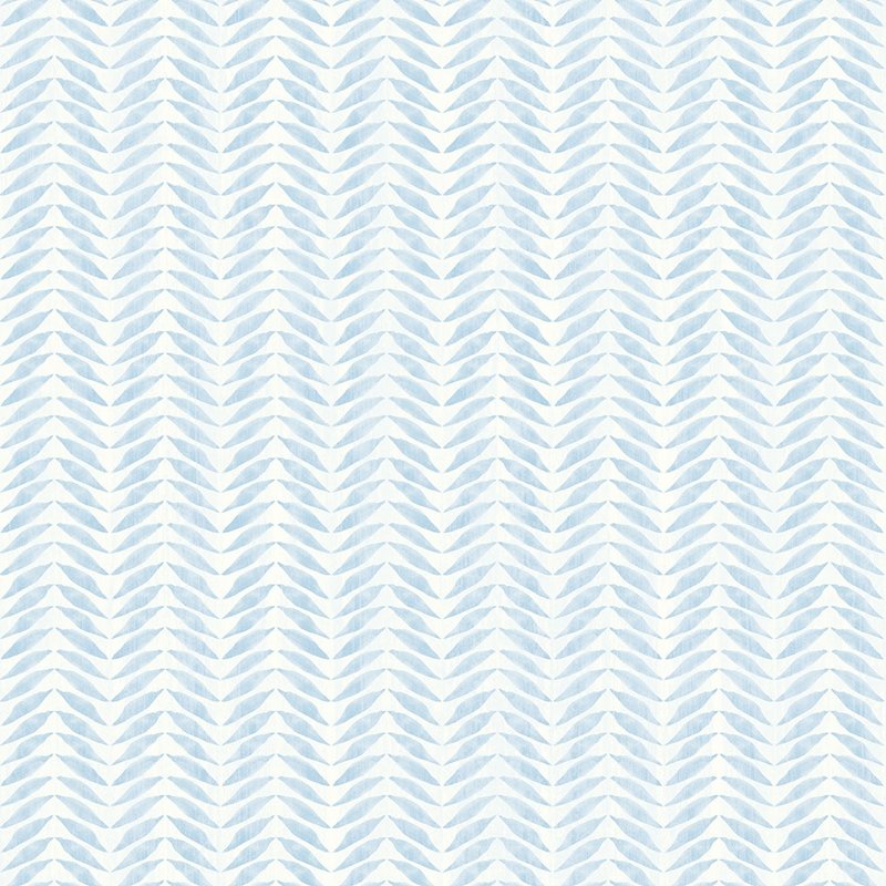 Purchase 3117-12341 Espalier Sky Blue Chevron Stripe The Vineyard by Chesapeake Wallpaper
