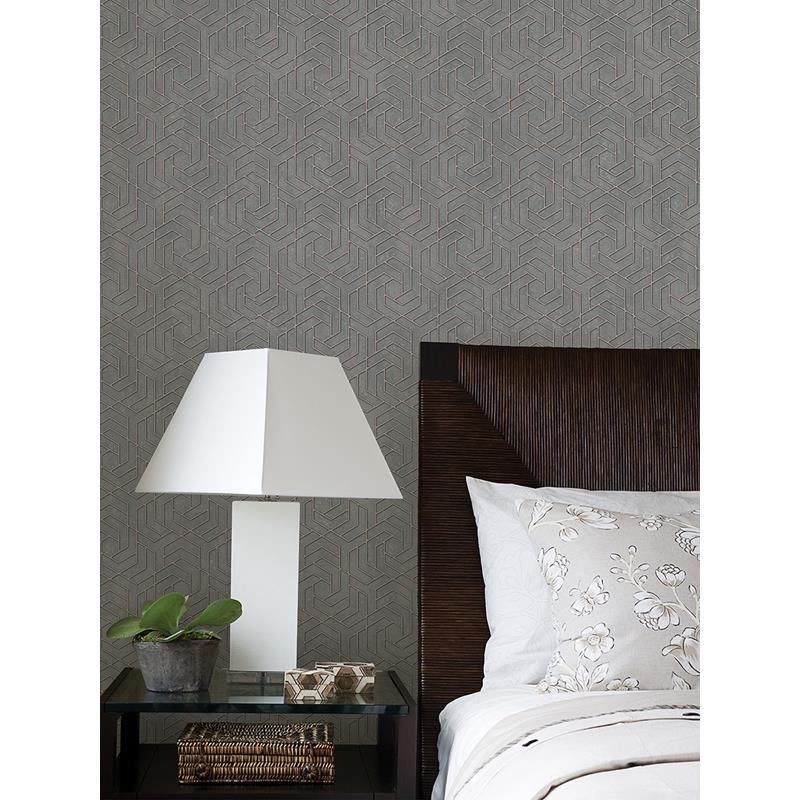 Acquire 4035-32609 windsong grey advantage Wallpaper