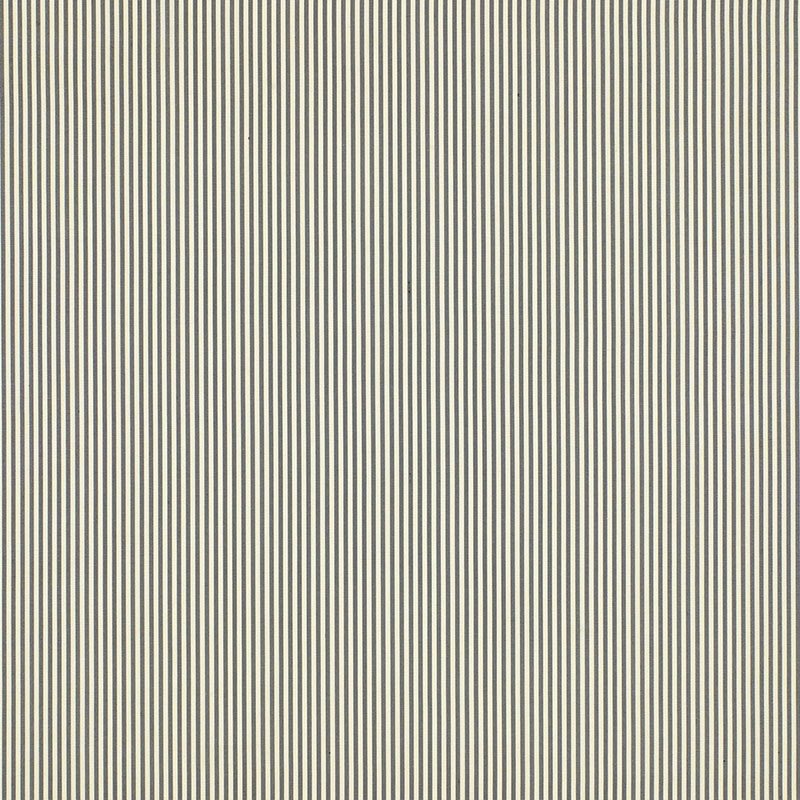 Purchase sample of 60920 Charee Silk Stripe Black  White by Schumacher Fabric