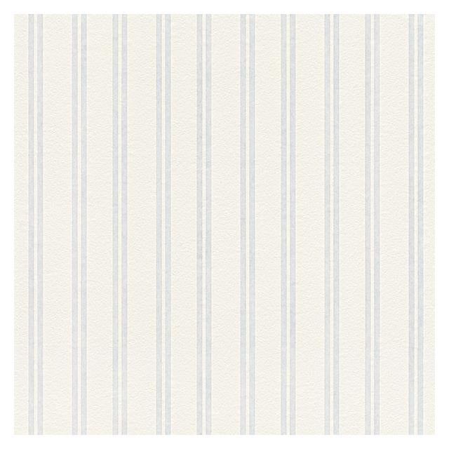 Purchase 4000-2435-15 PaintWorks Elliott White Stripe Paintable White Brewster Wallpaper