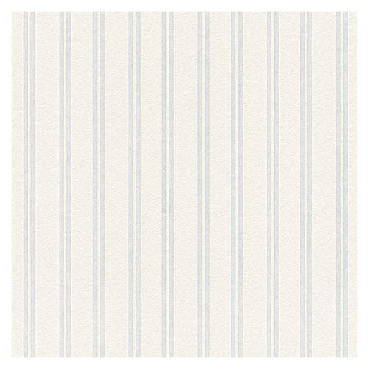 Purchase 4000-2435-15 PaintWorks Elliott White Stripe Paintable White Brewster Wallpaper