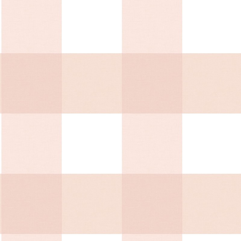 Find 3115-12534 Farmhouse Amos Light Pink Gingham Pink by Chesapeake Wallpaper