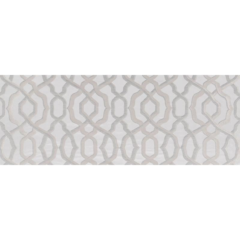 513823 | Milano Trellis | Silver - Beacon Hill Fabric