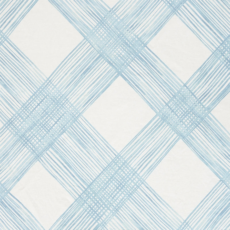 Purchase sample of 177951 Traverse, Sky by Schumacher Fabric