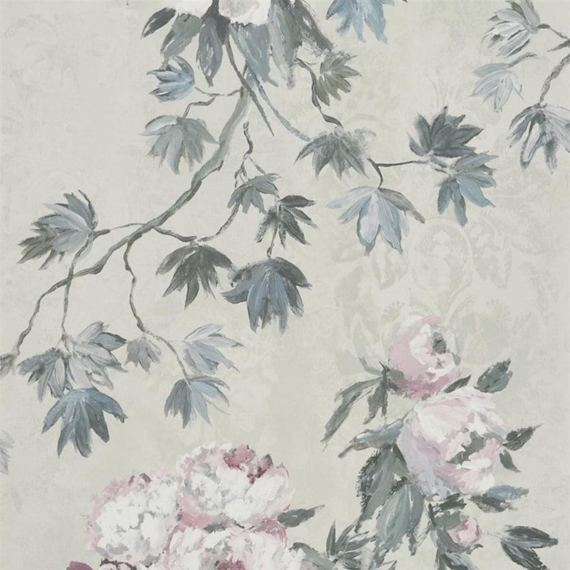 Order PDG673/03 Floreale Zinc by Designer Guild Wallpaper