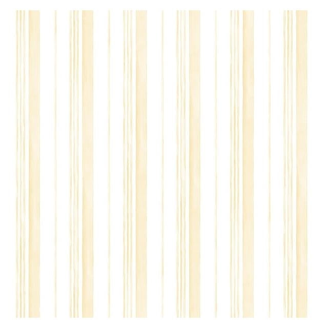 Acquire AB42408 Abby Rose 3 Neutral Stripe Wallpaper by Norwall Wallpaper
