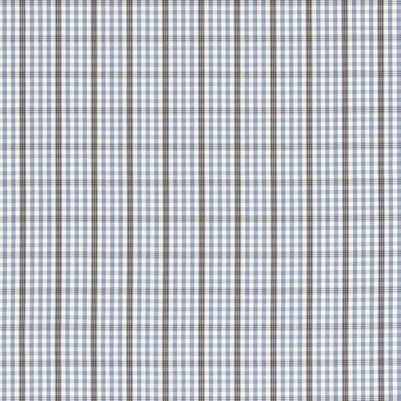 Purchase sample of 68102 Cozumel Plaid, Cornflower by Schumacher Fabric