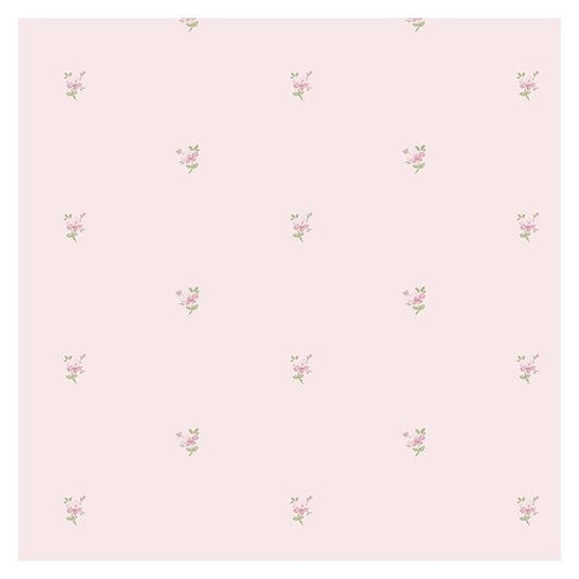Shop PR33848 Floral Prints 2 Pink Small Floral Wallpaper by Norwall Wallpaper