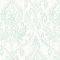 Buy CA81802 Chelsea Blues Damask by Seabrook Wallpaper