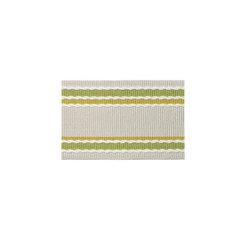 7320-20 | Natural/Green - Duralee Fabric